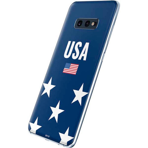 USA Flag Stars Galaxy S10e Skin